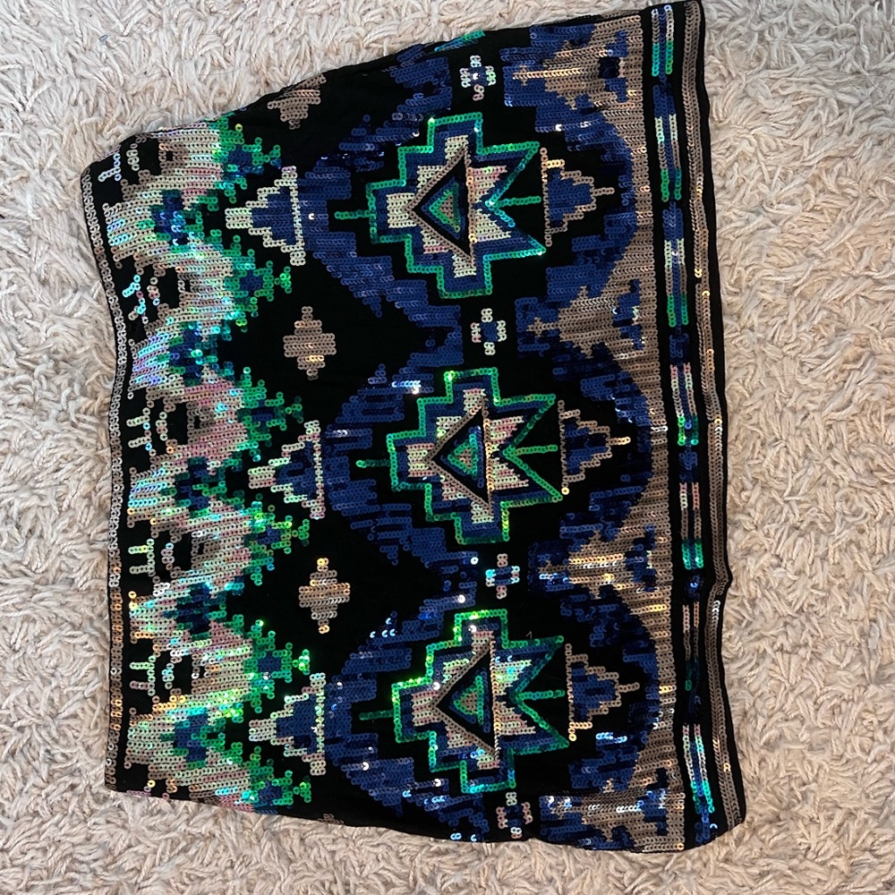 Sequin Skirt